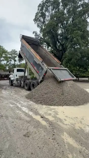 Gravel delivery