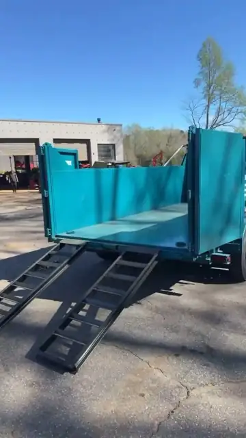 Kubota and the dump trailer
